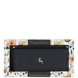 14 Card RFID Protected XL Leather Purse Black: S2
