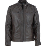 Leather Biker Jacket Nevada: 2101