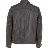 Leather Biker Jacket Nevada: 2101