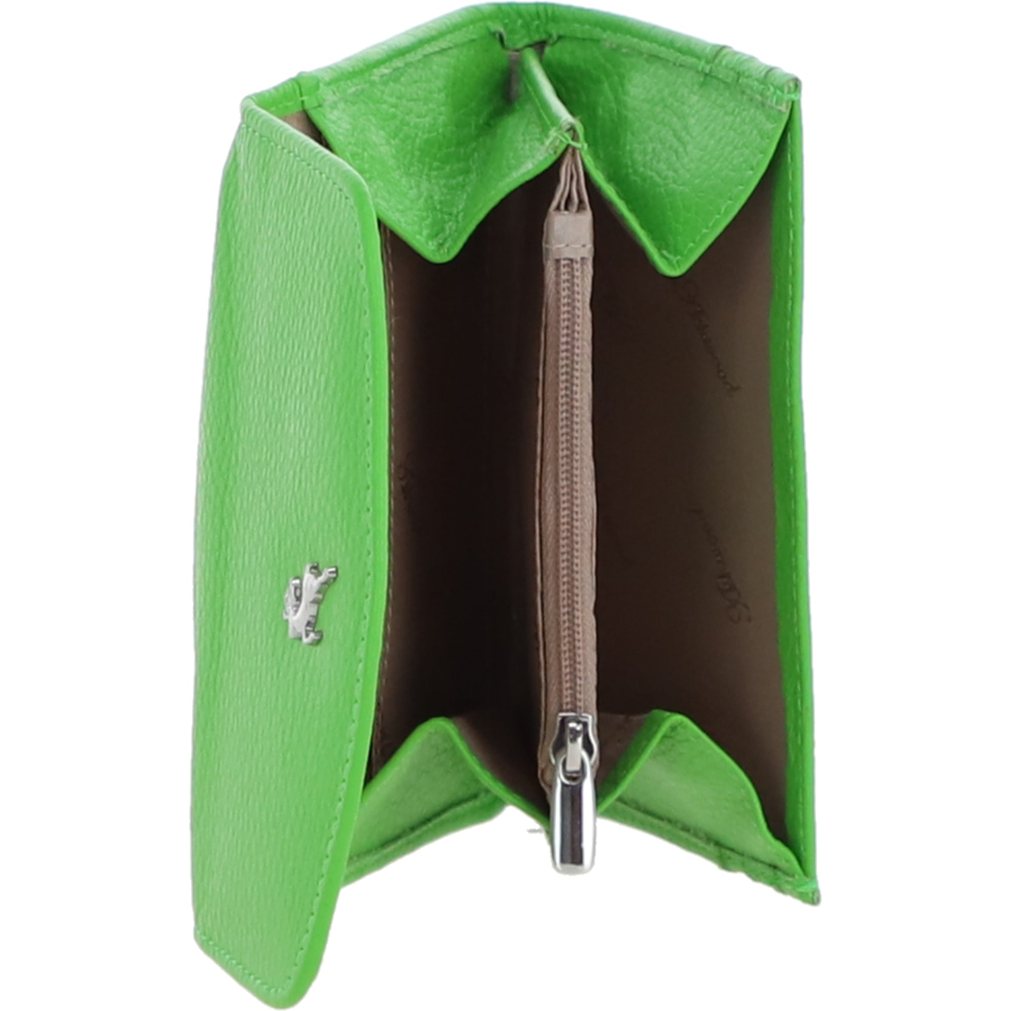 Ashwood Medium Leather Purse in Grasshopper: 32244