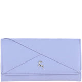 Ashwood Leather Ladies Purse with 8 Card Holder Slots and Zip Pocket in Lavender: 32386