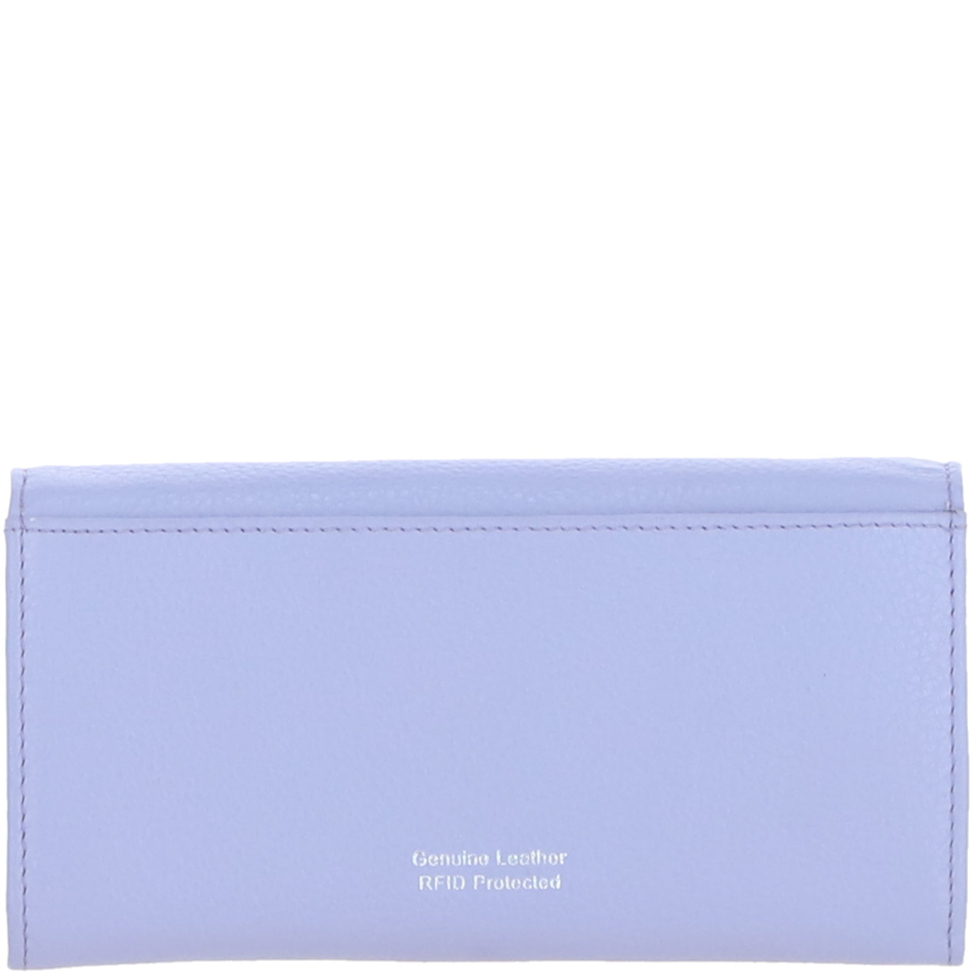 Ashwood Leather Ladies Purse with 8 Card Holder Slots and Zip Pocket in Lavender: 32386