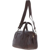 Medium Italian Leather Shoulder Bag Brown: 41506 79 14 NH
