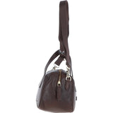 Medium Italian Leather Shoulder Bag Brown: 41506 79 14 NH