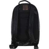 Leather  Backpack Black: 4555 TFC