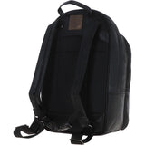 Leather  Backpack Black: 4555 TFC