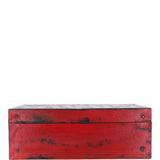 Hand Painted Iron Trunk Coffee: 532-1
