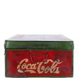 Hand Painted Iron Trunk Cola: 532-4