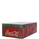 Hand Painted Iron Trunk Cola: 532-4
