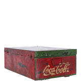 Hand Painted Iron Trunk Cola: 532-4