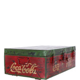 Hand Painted Iron Trunk Cola: 532-4