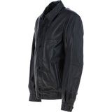 Leather Jacket Black: 5704