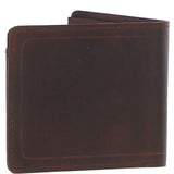 Luxury Slim 3 Card Leather Wallet Brandy :  5991