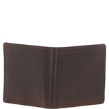 Luxury Slim 3 Card Leather Wallet Brandy :  5991