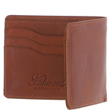 Luxury Slim 3 Card Leather Wallet Tan :  5991