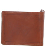 Luxury Slim 3 Card Leather Wallet Tan :  5991