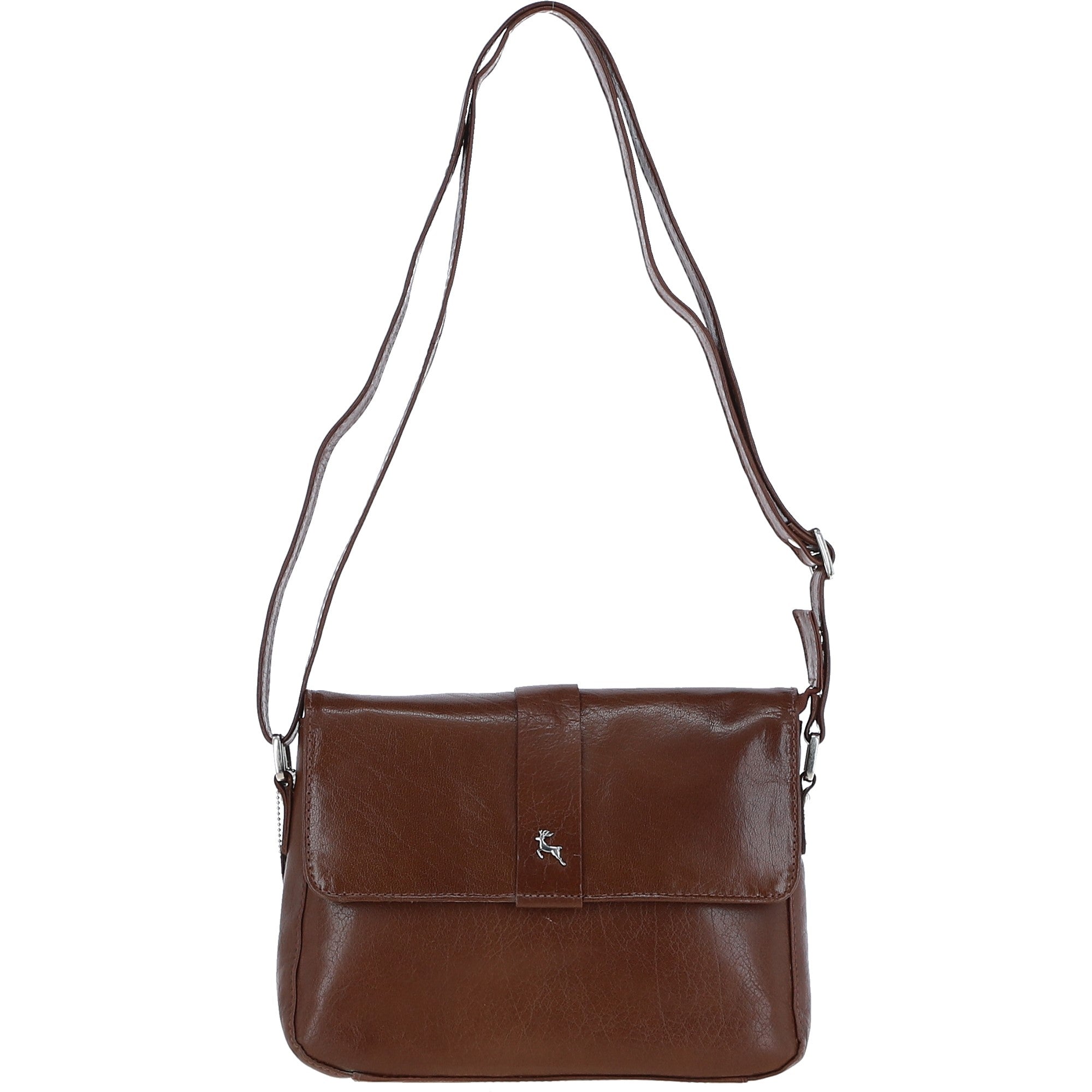 Leather Crossbody Bag Bridge/vt: 6051280