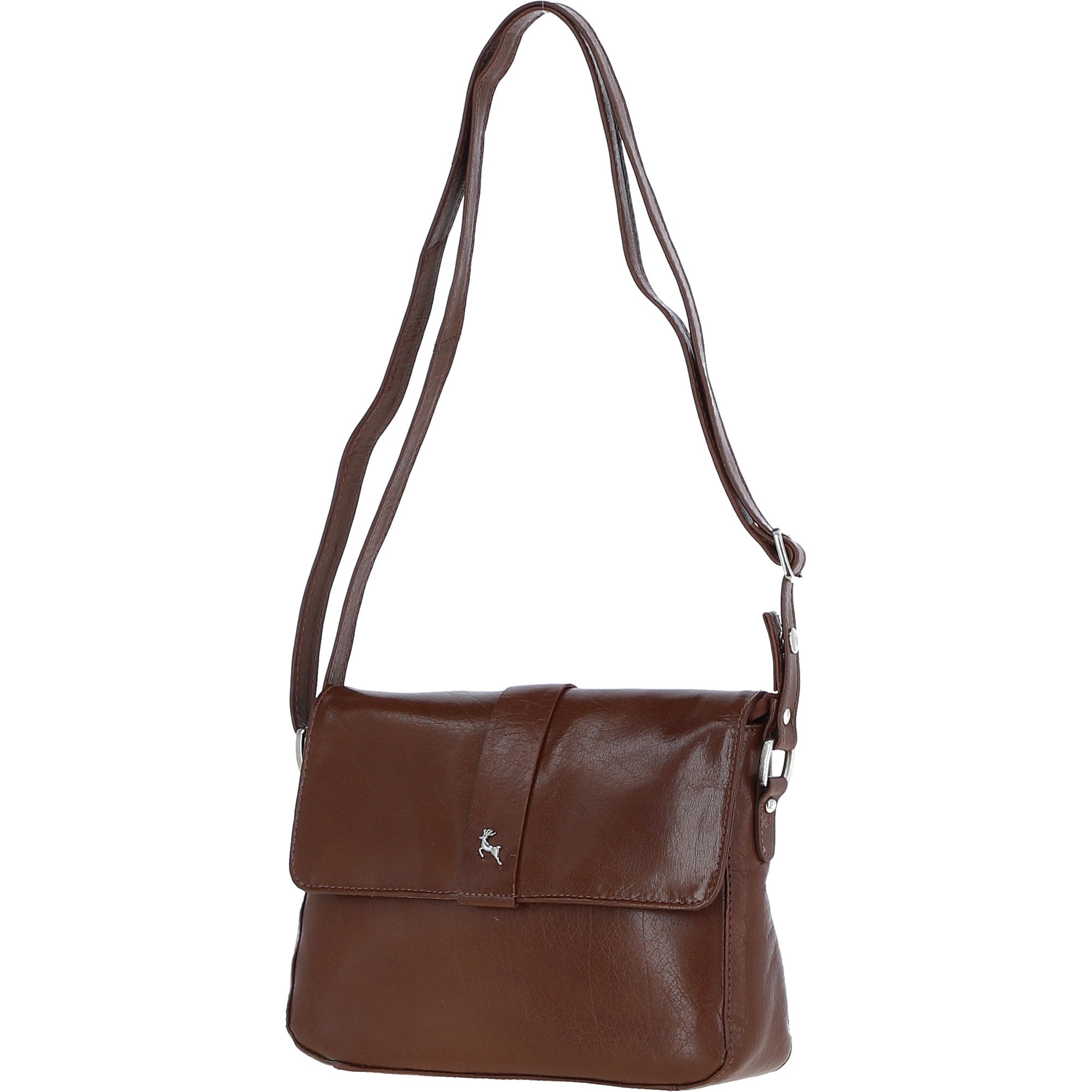 Leather Crossbody Bag Bridge/vt: 6051280