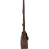 Leather Crossbody Bag Bridge/vt: 6051280