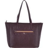Medium Leather Handbag Merlot: 62121