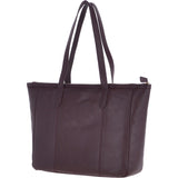 Medium Leather Handbag Merlot: 62121