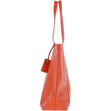 Ashwood Womens Long Handle Leather Shopper Bag Mandarin: 62320