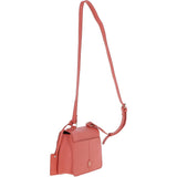 Ashwood Leather and Suede Small Cross Body Bag Peach: 62955