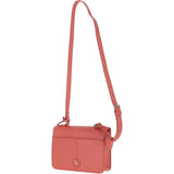 Ashwood Leather and Suede Small Cross Body Bag Peach: 62955