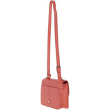 Ashwood Leather and Suede Small Cross Body Bag Peach: 62955
