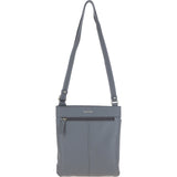 XSpirit' Leather Crossbody Bag Charcoal Grey: 63033/CB4