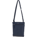 XSpirit' Leather Crossbody Bag Navy: 63033/CB4