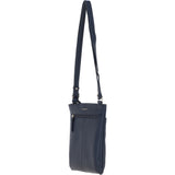 XSpirit' Leather Crossbody Bag Navy: 63033/CB4