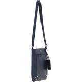 XSpirit' Leather Crossbody Bag Navy: 63033/CB4
