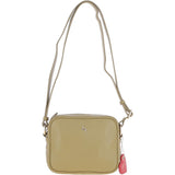 Ashwood Zip Top Leather Cross Body Bag Fennel Seed: 63594