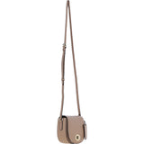 Real Leather Saddle Crossbody Bag Parafin: 63753