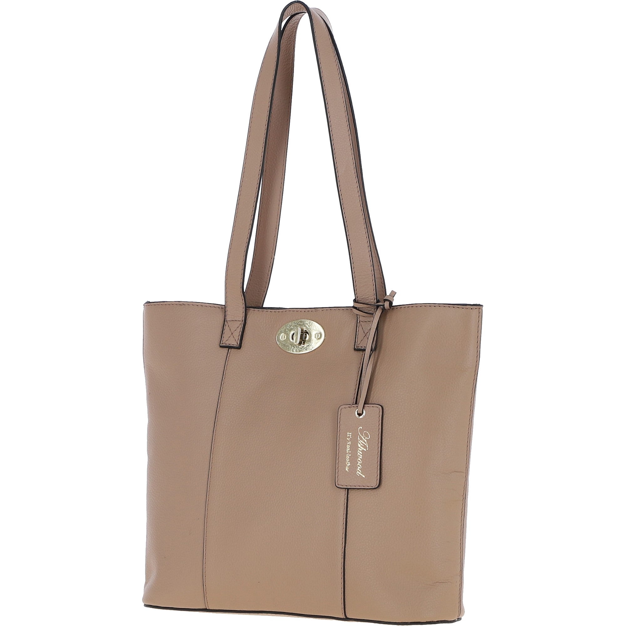 Real Leather Tote Bag Parafin: 63754