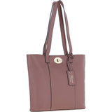 Real Leather Tote Bag Rose: 63754