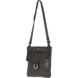 Ashwood Leather Crossbody Bag Khaki: 64033