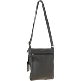 Ashwood Leather Crossbody Bag Khaki: 64033