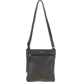 Ashwood Leather Crossbody Bag Khaki: 64033