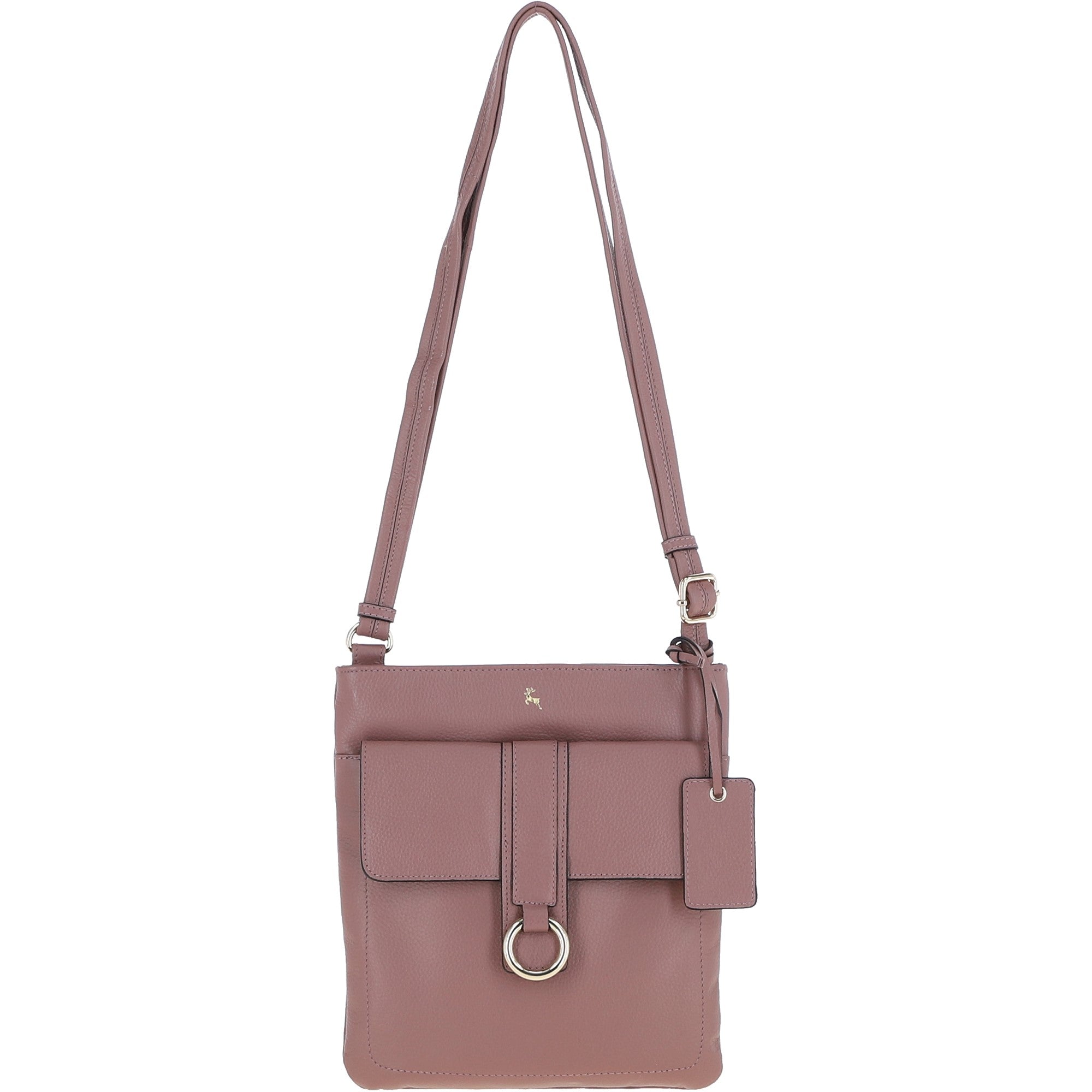 Ashwood Leather Crossbody Bag Rose: 64033