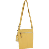 Ashwood Leather Crossbody Bag Ochre Yellow: 64033