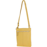 Ashwood Leather Crossbody Bag Ochre Yellow: 64033