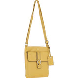 Ashwood Leather Crossbody Bag Ochre Yellow: 64033