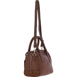 Ashwood Leather Women's Tote Crossbody Bag 2 Tone Tan: 64064