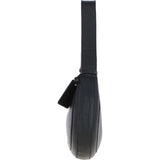 Ashwood Women's Curved Leather Shoulder Bag Black: 64192