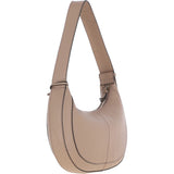 Ashwood Women's Curved Leather Shoulder Bag Parafin: 64192