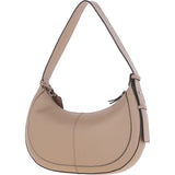 Ashwood Women's Curved Leather Shoulder Bag Parafin: 64192