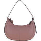 Ashwood Women's Curved Leather Shoulder Bag Rose: 64192