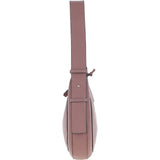 Ashwood Women's Curved Leather Shoulder Bag Rose: 64192